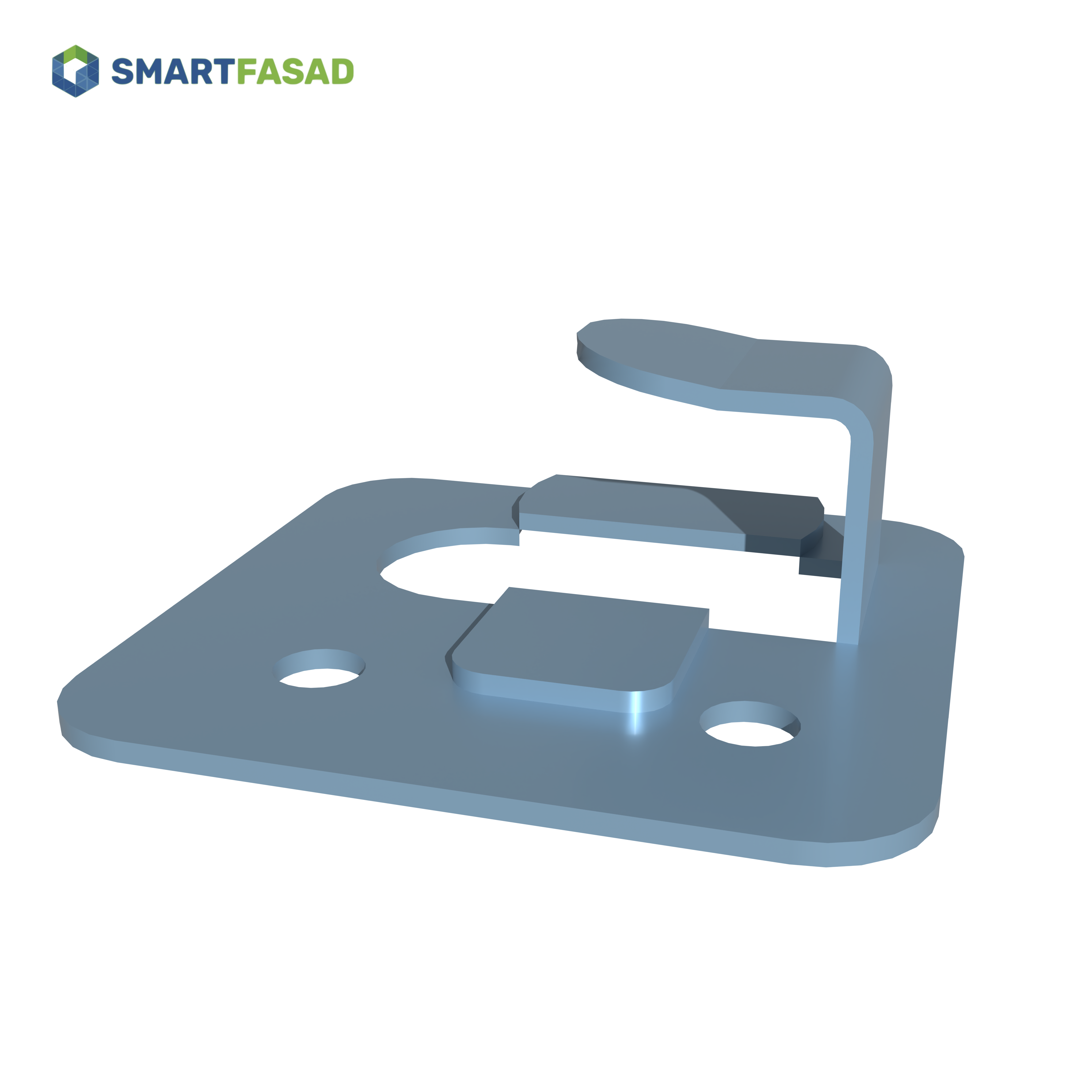 Кляммер концевой для крепления керамогранита